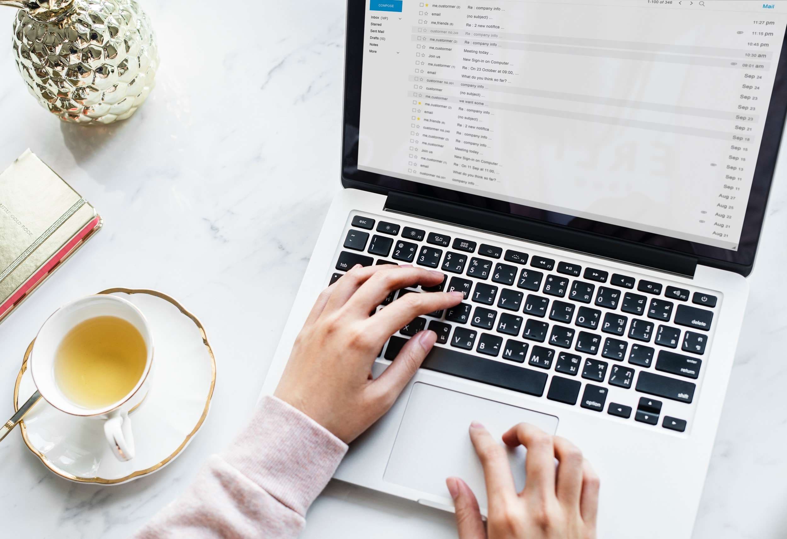 macbook email checking